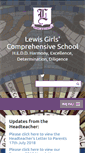 Mobile Screenshot of lewisgirlsschool.com